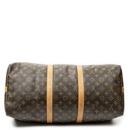 Louis Vuitton Keepall Bandouliere Brown Monogram Canvas — view 6
