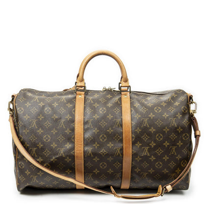 Louis Vuitton Keepall Bandouliere Brown Monogram Canvas — view 5