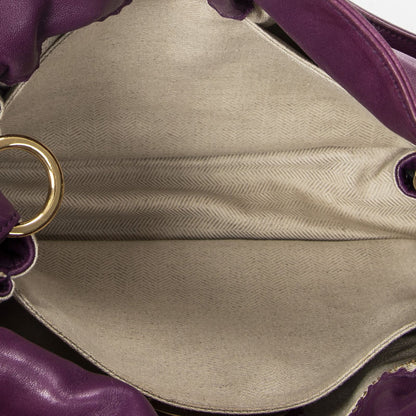 Loewe Small Tassel Flamenco Purple Smooth Calfskin Messenger — view 9