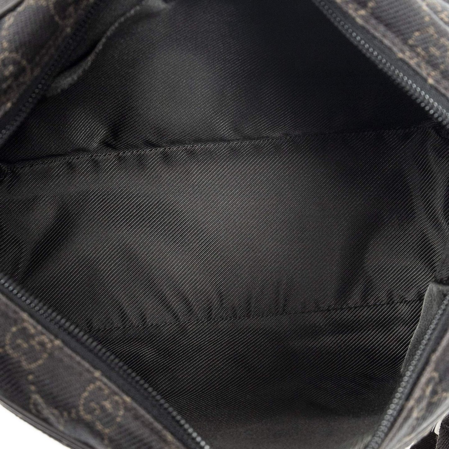 Gucci Front Pocket Flap Crossbody Dark Brown GG Denim Canvas — view 9