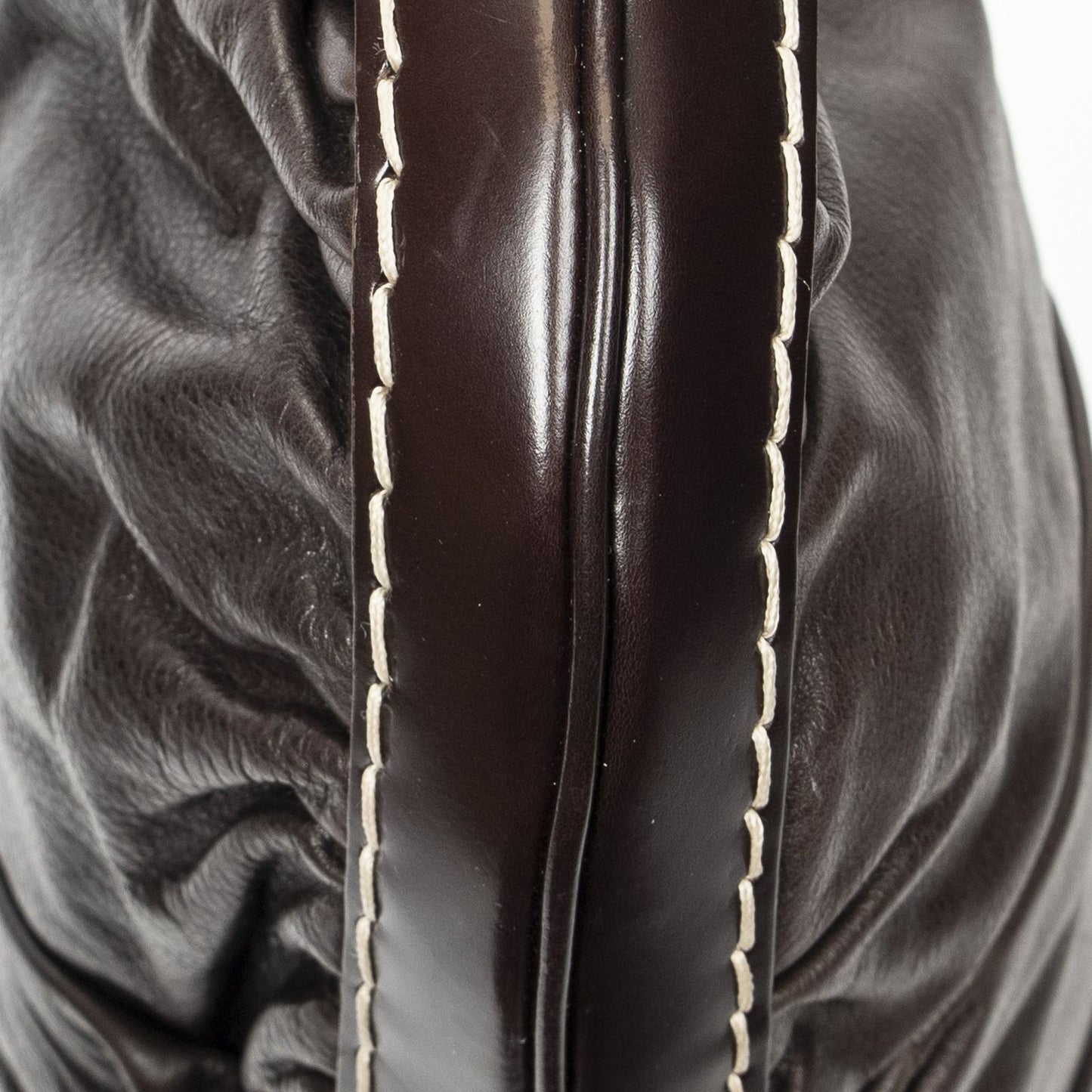 Gucci Large Queen Hobo Dark Brown Calfskin Leather — view 7