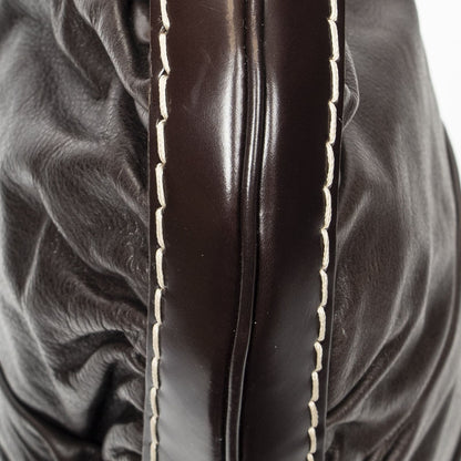 Gucci Large Queen Hobo Dark Brown Calfskin Leather — view 7