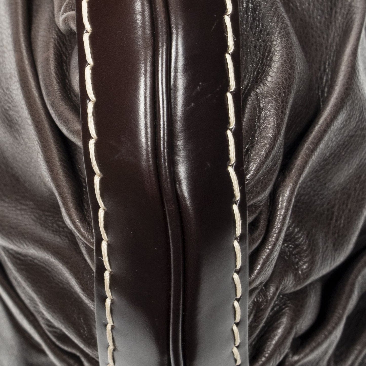 Gucci Large Queen Hobo Dark Brown Calfskin Leather — view 8