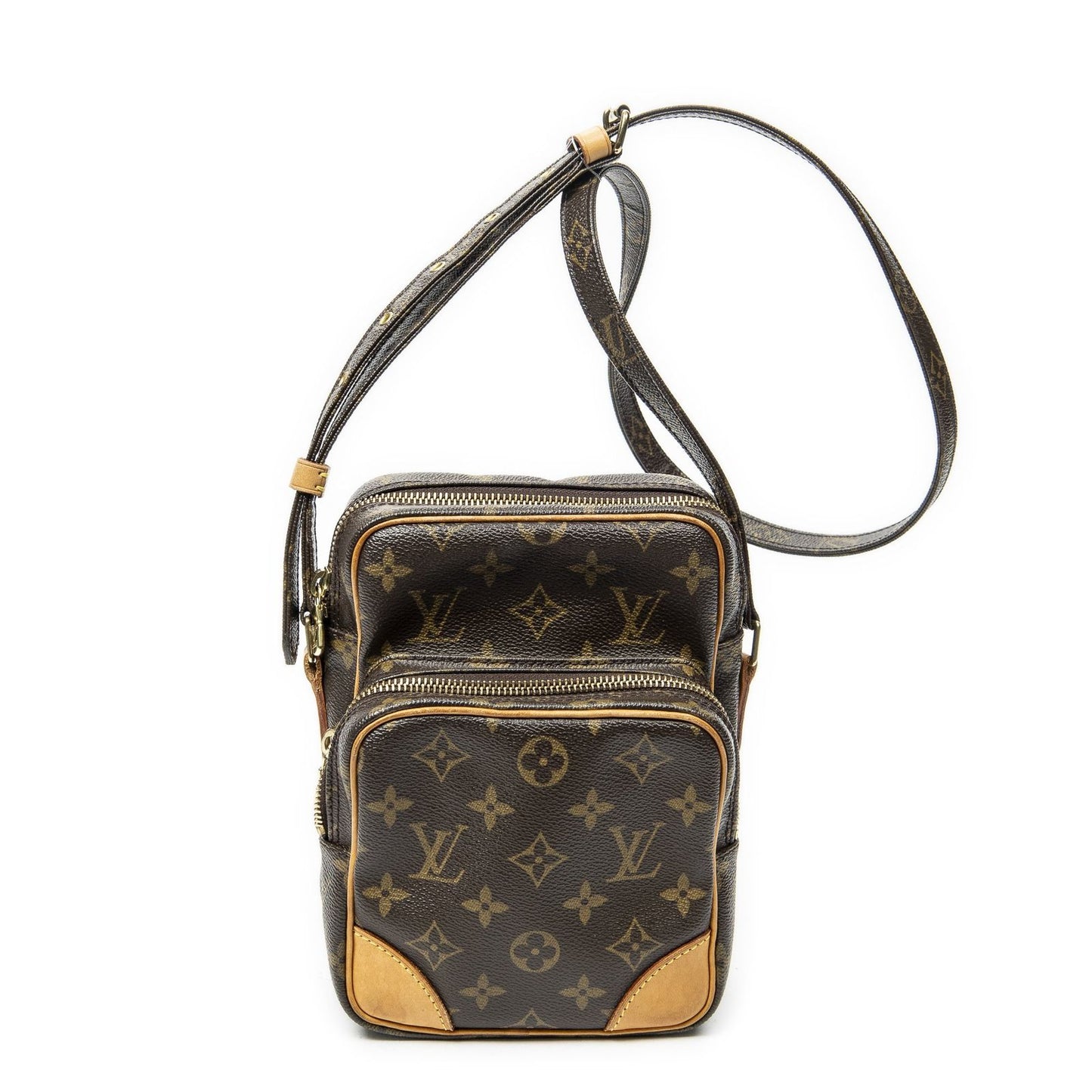 Louis Vuitton Amazon Brown Monogram Canvas Crossbody