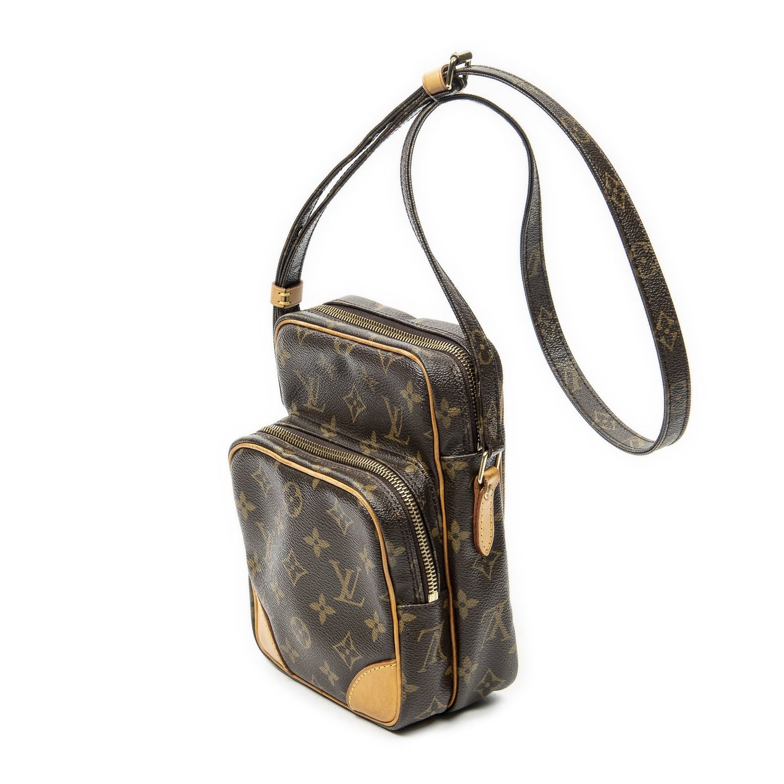 Louis Vuitton Amazon Brown Monogram Canvas Crossbody — view 2