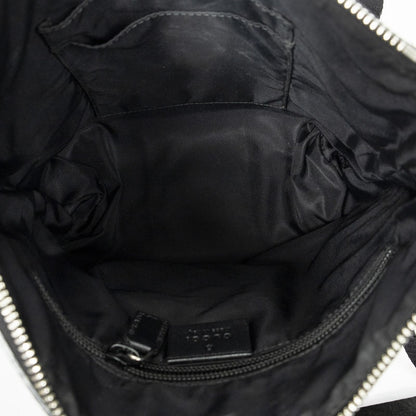 Gucci Small Web Square Messenger Black Beige Supreme Canvas — view 9