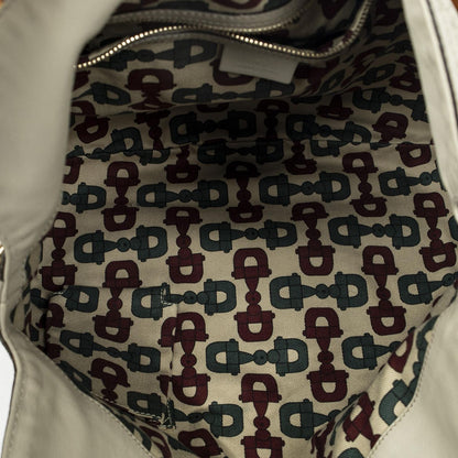 Gucci Pegi Bambu Handle Hobo Ivory Guccissima — view 9