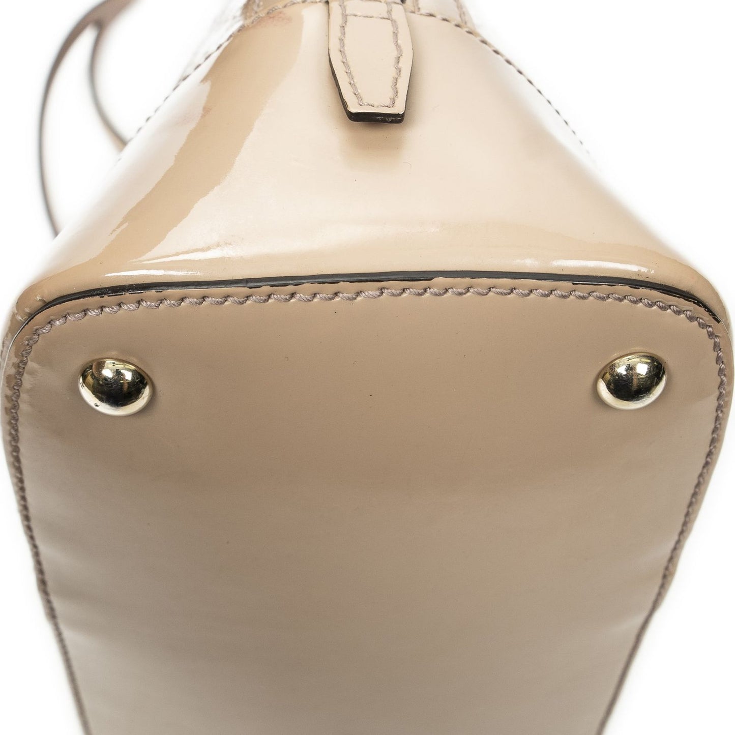 Gucci Nice Top Handle Light Pink Micro Guccissima Patent Leather — view 8