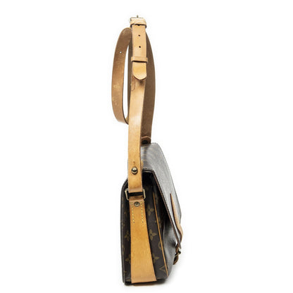 Louis Vuitton Cartouchiere Brown Monogram Canvas Messenger — view 4