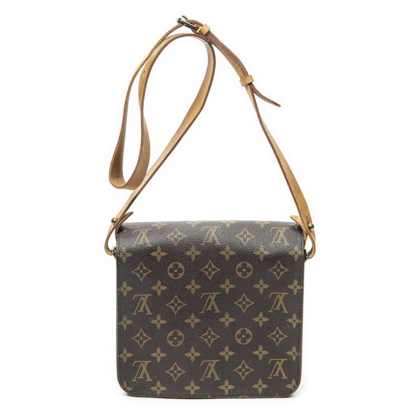 Louis Vuitton Cartouchiere Brown Monogram Canvas Messenger — view 5