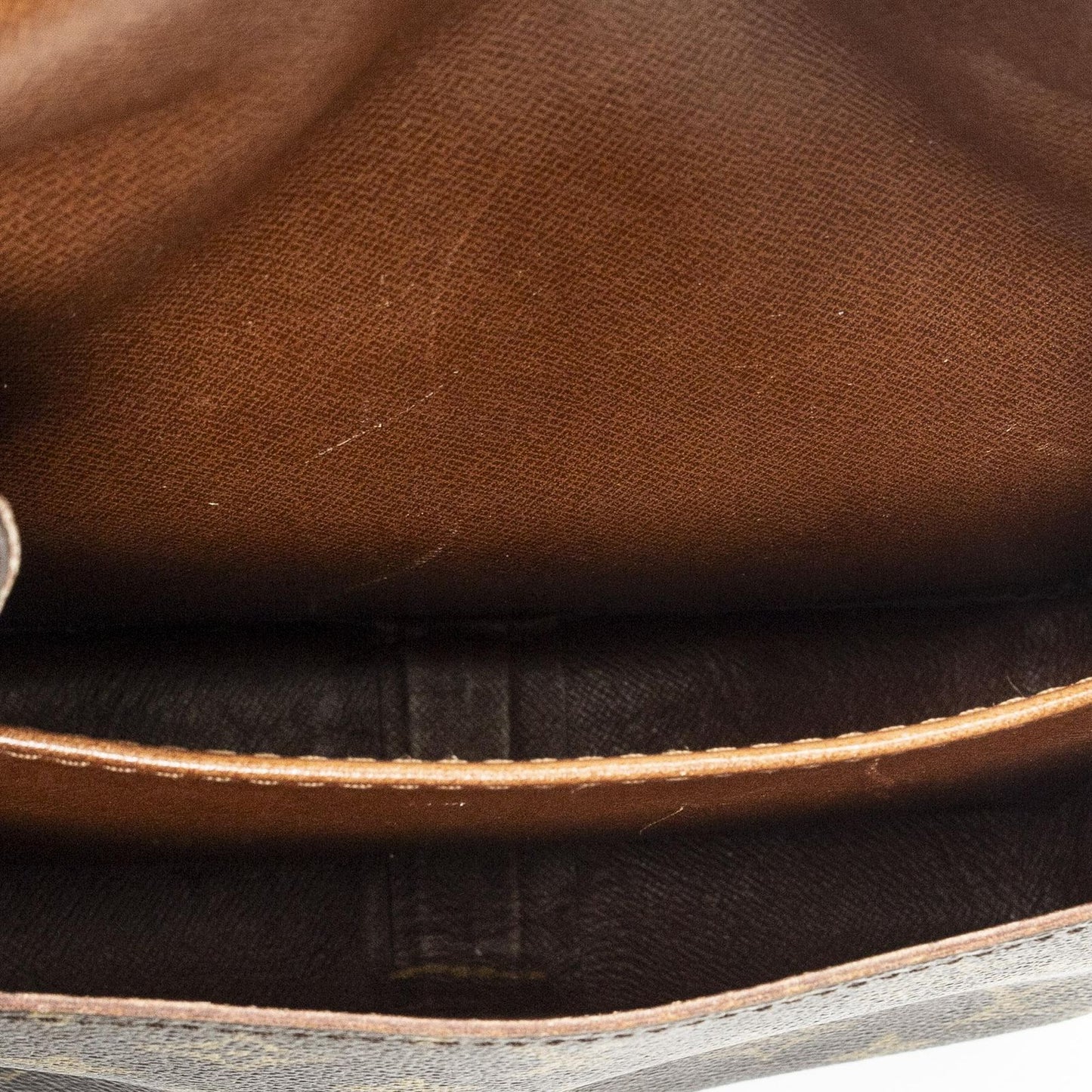Louis Vuitton Cartouchiere Brown Monogram Canvas Messenger — view 9