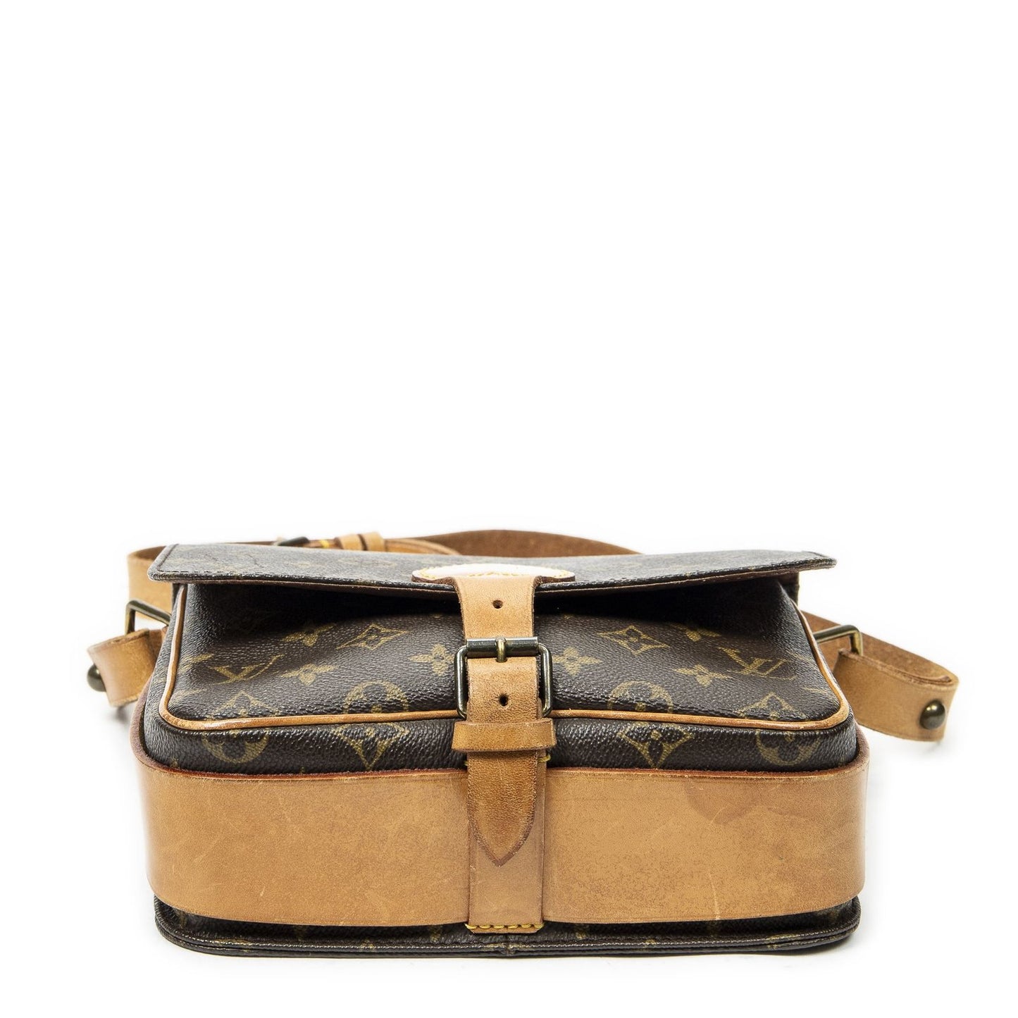 Louis Vuitton Cartouchiere Brown Monogram Canvas Messenger — view 6