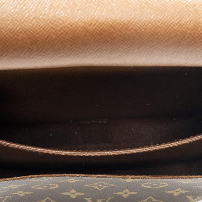 Louis Vuitton Cartouchiere Brown Monogram Canvas Messenger — view 9