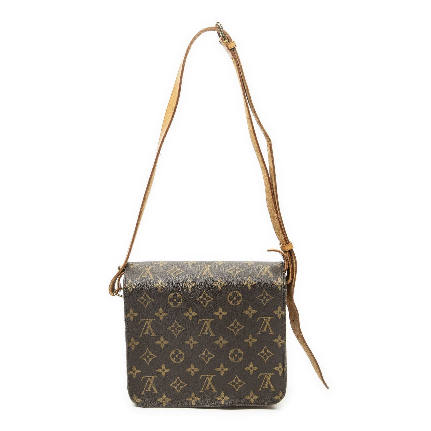 Louis Vuitton Cartouchiere Brown Monogram Canvas Messenger — view 5