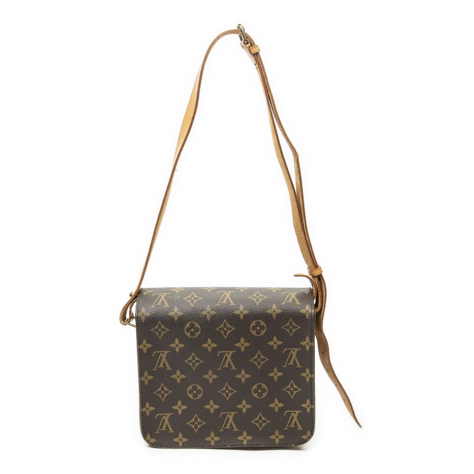 Louis Vuitton Cartouchiere Brown Monogram Canvas Messenger — view 5