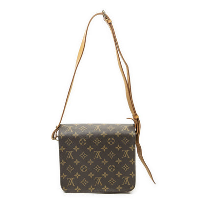 Louis Vuitton Cartouchiere Brown Monogram Canvas Messenger — view 5