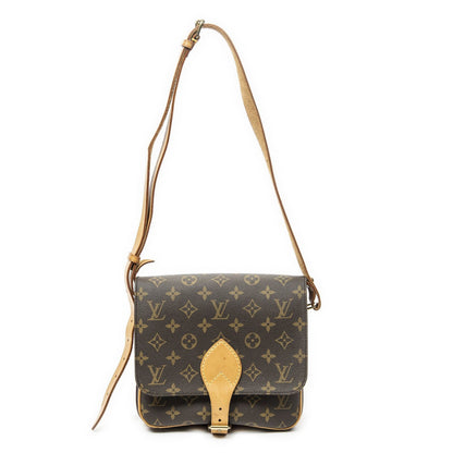 Louis Vuitton Cartouchiere Brown Monogram Canvas Messenger