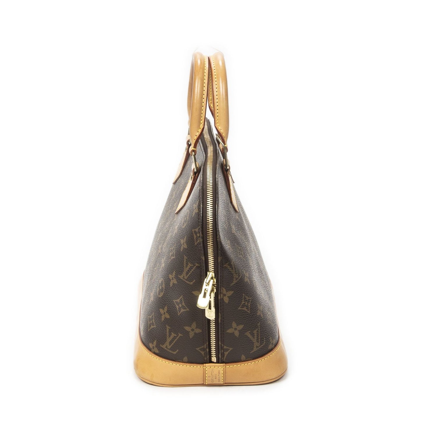 Louis Vuitton Alma Brown Monogram Canvas Handbag — view 4