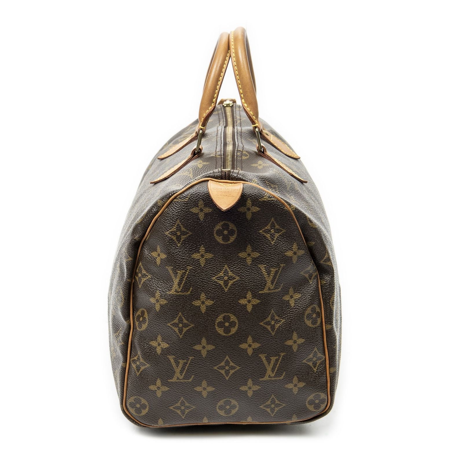 Louis Vuitton Speedy Brown Monogram Canvas Handbag — view 4