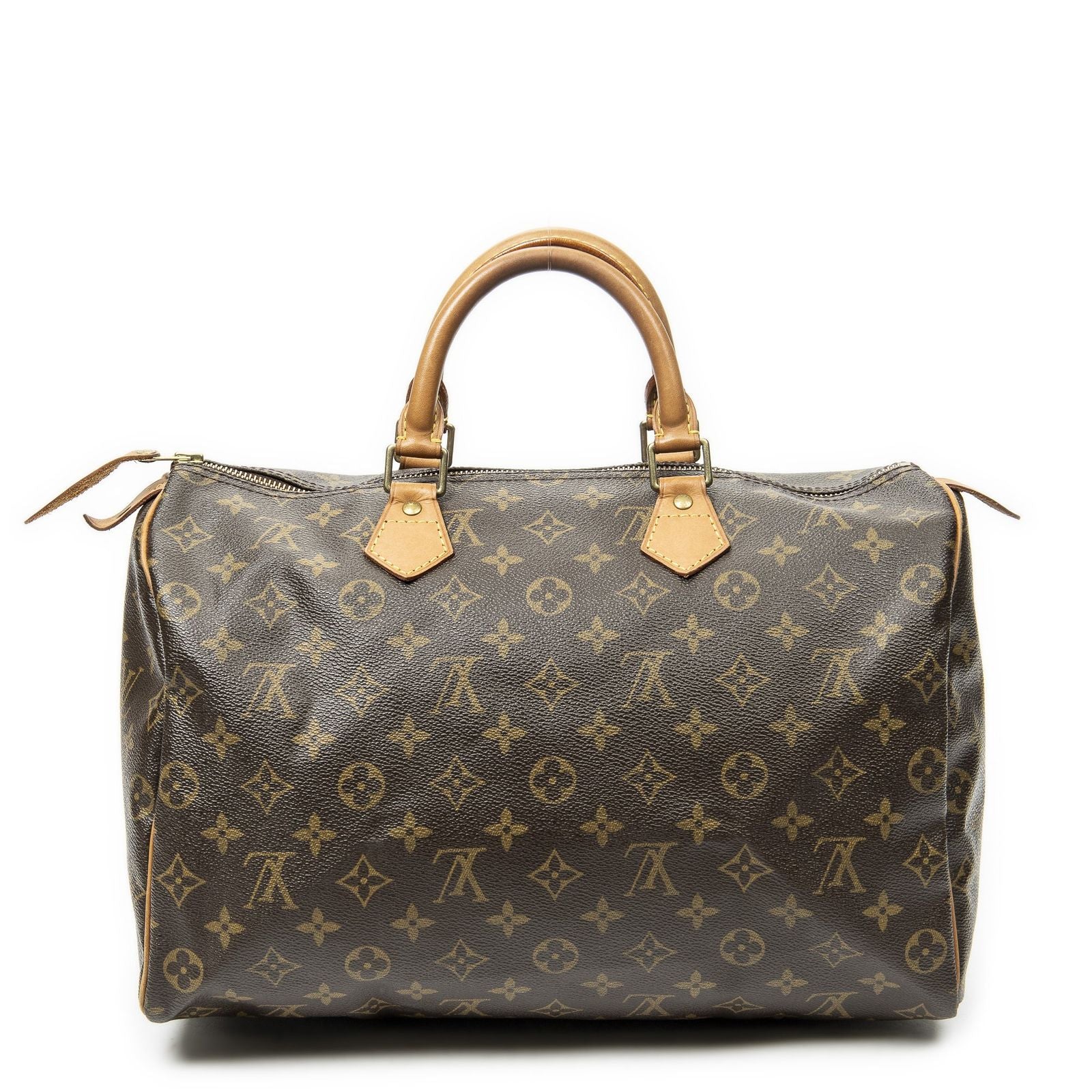 Louis Vuitton Speedy Brown Monogram Canvas Handbag — view 5