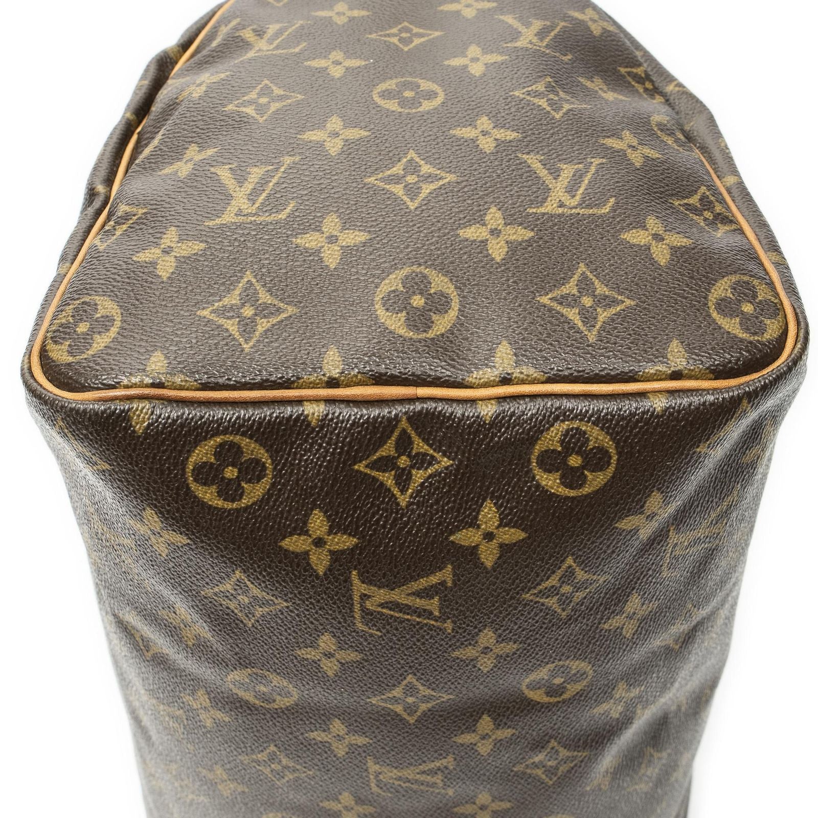 Louis Vuitton Speedy Brown Monogram Canvas Handbag — view 8