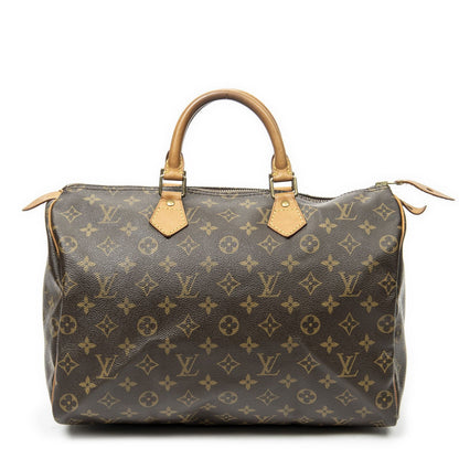Louis Vuitton Speedy Brown Monogram Canvas Handbag