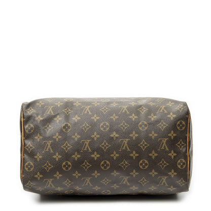 Louis Vuitton Speedy Brown Monogram Canvas Handbag — view 6