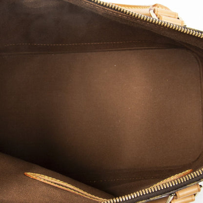 Louis Vuitton Alma Brown Monogram Canvas Handbag — view 9