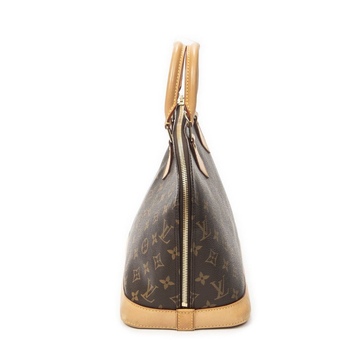 Louis Vuitton Alma Brown Monogram Canvas Handbag — view 4