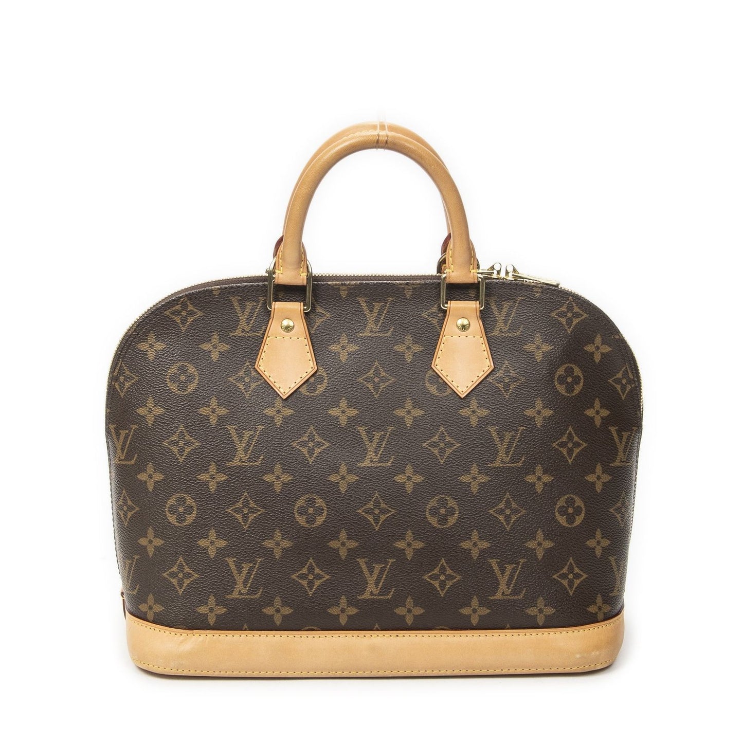 Louis Vuitton Alma Brown Monogram Canvas Handbag