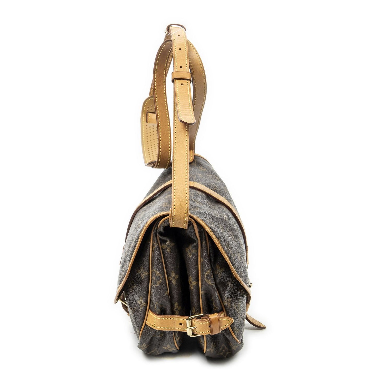 Louis Vuitton Saumur Brown Monogram Canvas — view 4