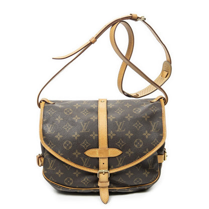 Louis Vuitton Saumur Brown Monogram Canvas