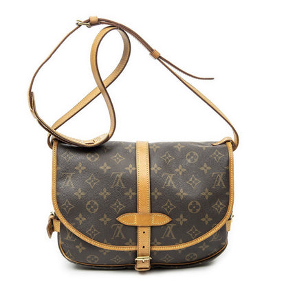 Louis Vuitton Saumur Brown Monogram Canvas — view 5