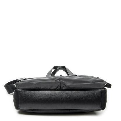 Prada Convertible Business Bag Black Nylon Canvas — view 6