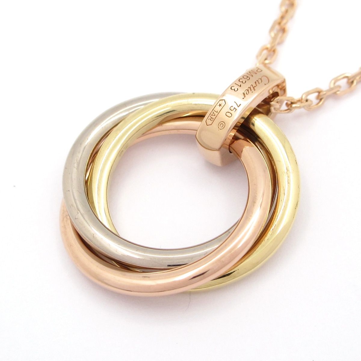Cartier Necklace Trinity 18k Diamond — view 3