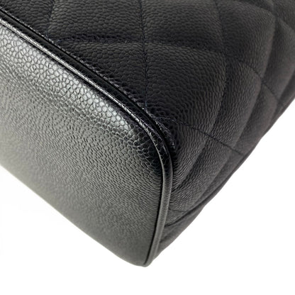 Chanel Tote Medallion Black Silver — view 7