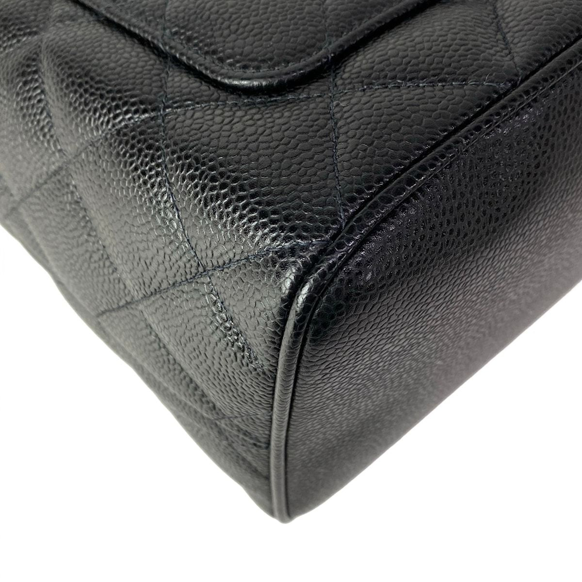 Chanel Tote Medallion Black Silver — view 8