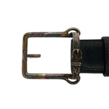 Hermes Belt Dark Brown Light Motif — view 3