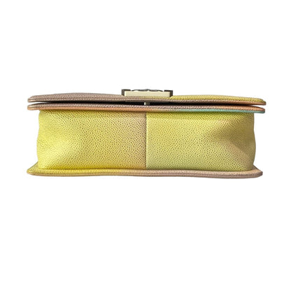 Chanel Shoulder Bag Pink Multi Color Chain Silver — view 5