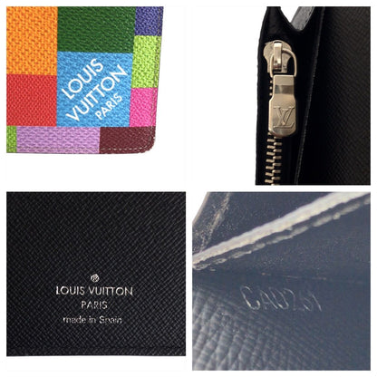 Louis Vuitton Damier Graphite Portefeuille Brazza NM Multi Color Wallet — view 5
