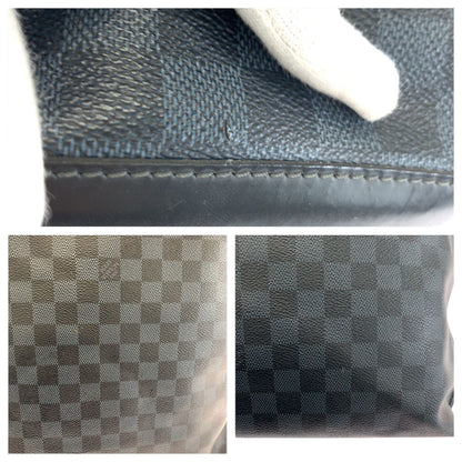 Louis Vuitton Damier Cobalt Cover Jour Navy Black Silver Business — view 5