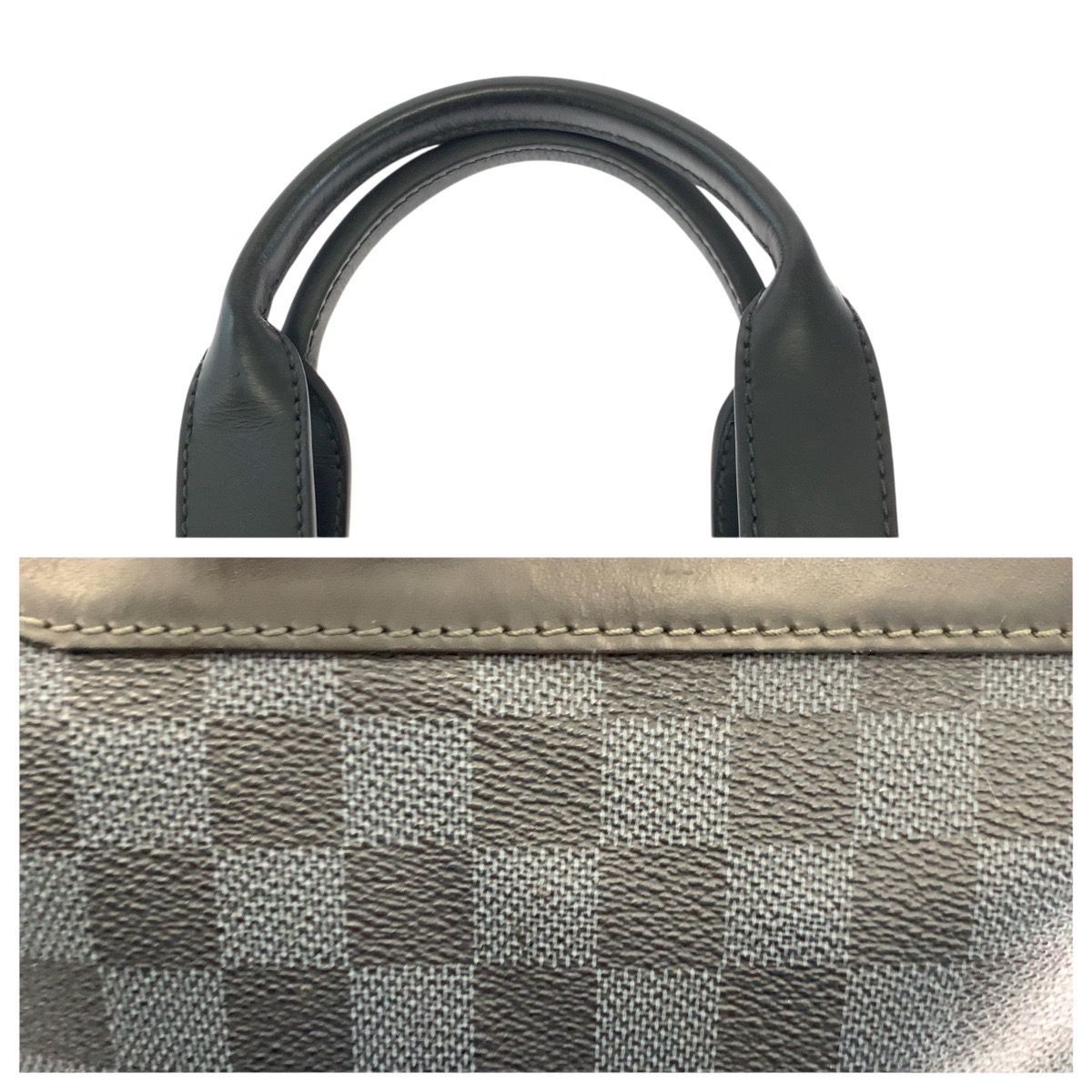 Louis Vuitton Damier Cobalt Cover Jour Navy Black Silver Business — view 6