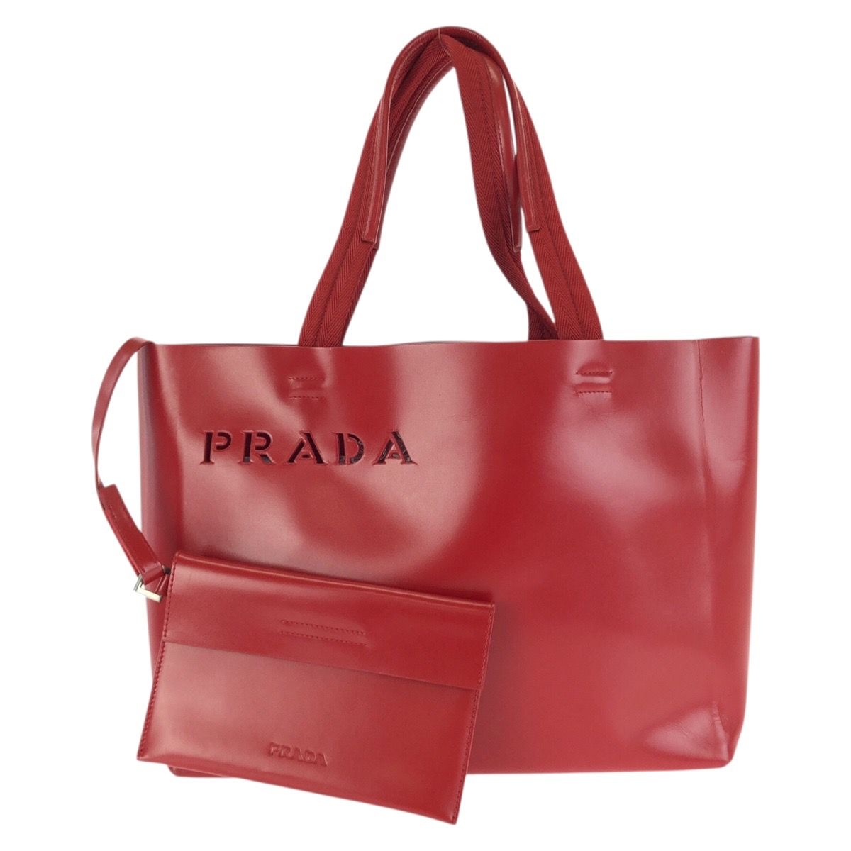 Prada Logo Tote