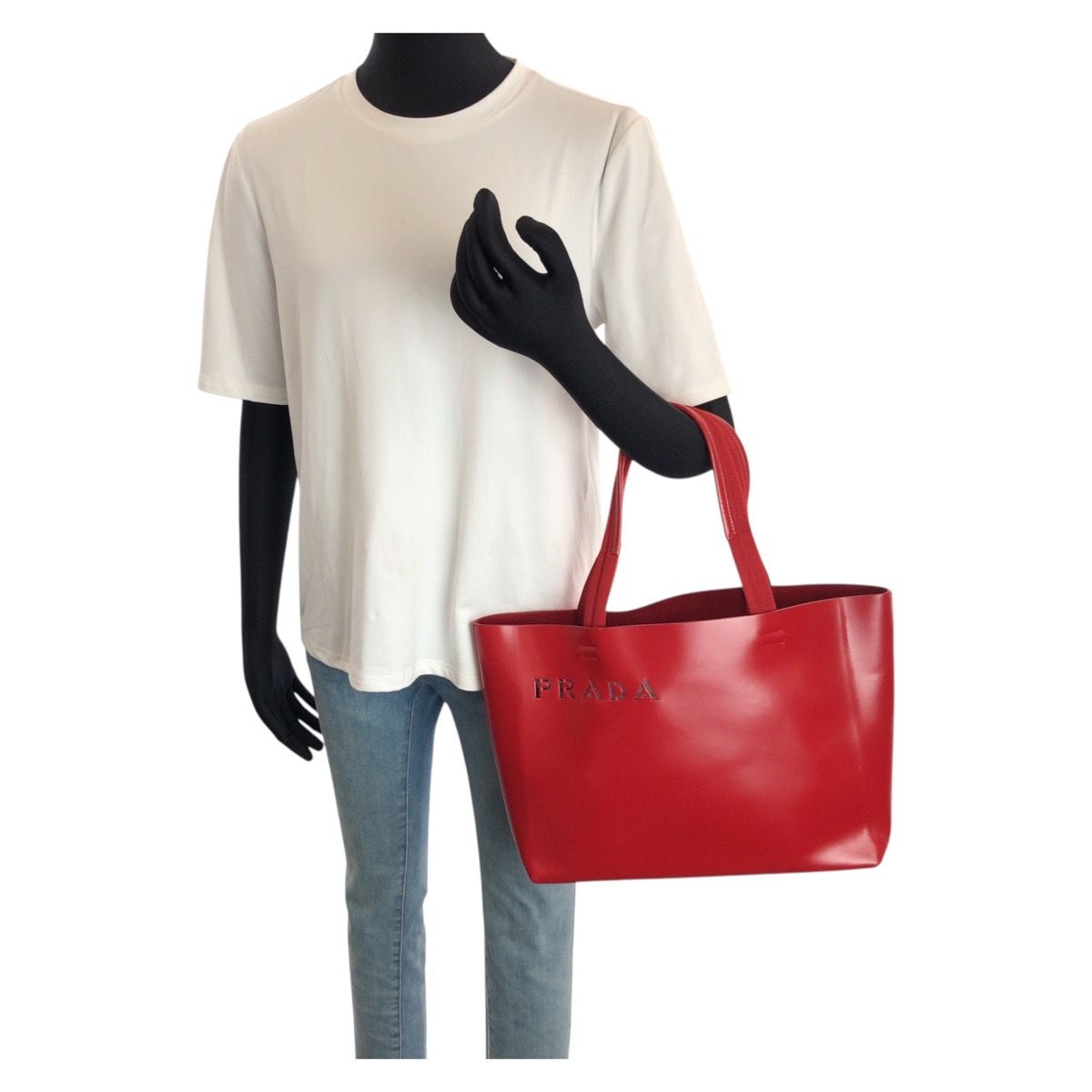 Prada Logo Tote — view 7