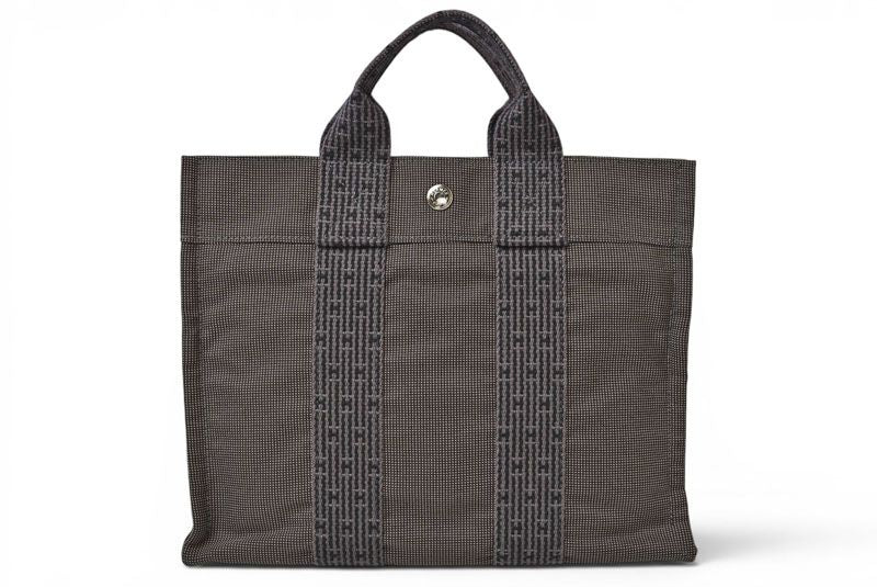 Hermes Tote Her Line PM Canvas Gray — view 2