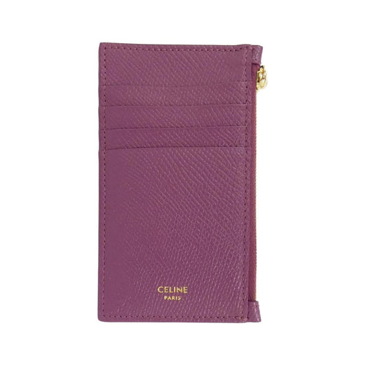 Celine Card Case Card Holders Gold