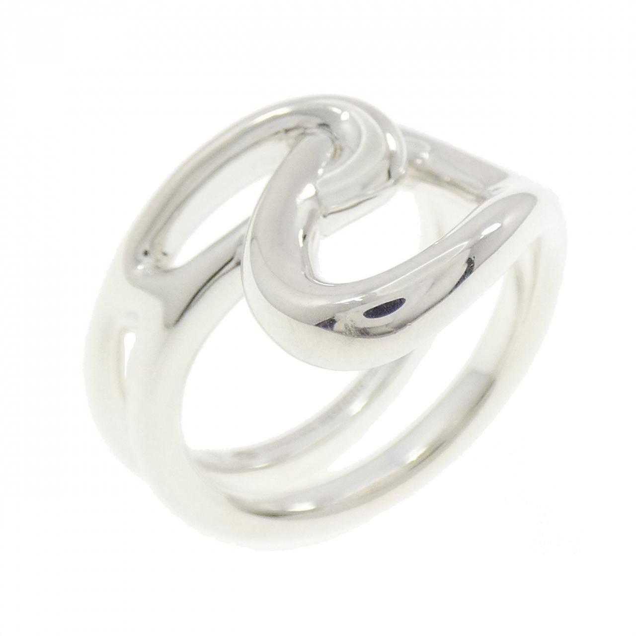 Hermes Chaine D'ancre Punk Ring