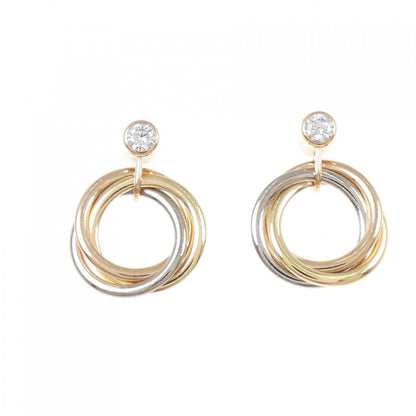 Cartier Trinity Earrings Gold