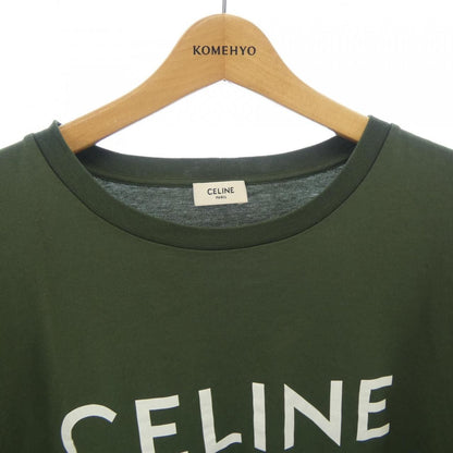 Celine Loose T-Shirt Khaki — view 5