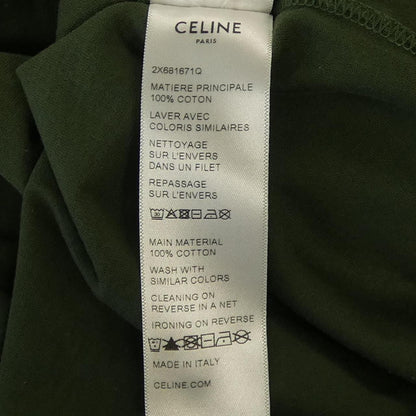 Celine Loose T-Shirt Khaki — view 3